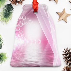 Realm Of Dreams Light Effect Abstract Background Bell Ornament (Two Sides)