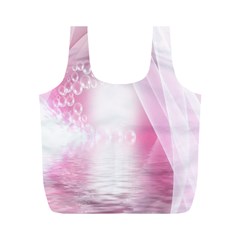 Realm Of Dreams Light Effect Abstract Background Full Print Recycle Bags (m)  by Simbadda