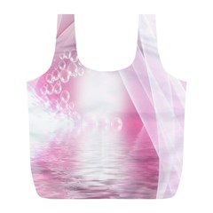 Realm Of Dreams Light Effect Abstract Background Full Print Recycle Bags (l)  by Simbadda