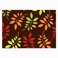 Leaves Wallpaper Pattern Seamless Autumn Colors Leaf Background Large Glasses Cloth by Simbadda