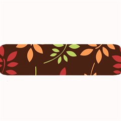 Leaves Wallpaper Pattern Seamless Autumn Colors Leaf Background Large Bar Mats by Simbadda