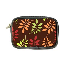 Leaves Wallpaper Pattern Seamless Autumn Colors Leaf Background Coin Purse by Simbadda