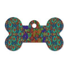 Sea Of Mermaids Dog Tag Bone (two Sides) by pepitasart