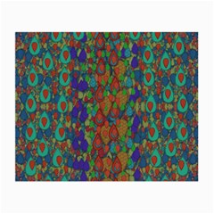 Sea Of Mermaids Small Glasses Cloth (2-side) by pepitasart