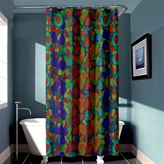 Sea Of Mermaids Shower Curtain 36  X 72  (stall)  by pepitasart