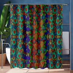 Sea Of Mermaids Shower Curtain 60  X 72  (medium)  by pepitasart