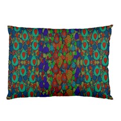 Sea Of Mermaids Pillow Case (two Sides) by pepitasart