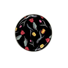 Colorful Tulip Wallpaper Pattern Background Pattern Wallpaper Hat Clip Ball Marker (10 Pack) by Simbadda