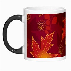 Autumn Leaves Fall Maple Morph Mugs by Simbadda