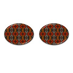 Seamless Pattern Digitally Created Tilable Abstract Cufflinks (oval) by Simbadda