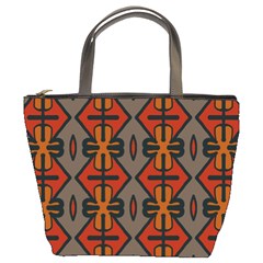 Seamless Pattern Digitally Created Tilable Abstract Bucket Bags by Simbadda