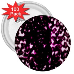 Background Structure Magenta Brown 3  Buttons (100 Pack)  by Simbadda