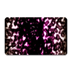 Background Structure Magenta Brown Magnet (rectangular) by Simbadda