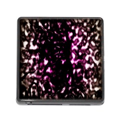 Background Structure Magenta Brown Memory Card Reader (square) by Simbadda