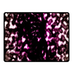 Background Structure Magenta Brown Fleece Blanket (small) by Simbadda