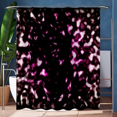 Background Structure Magenta Brown Shower Curtain 60  X 72  (medium)  by Simbadda