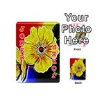 Beautiful Fractal Flower In 3d Glass Frame Playing Cards 54 (Mini)  Front - Joker2