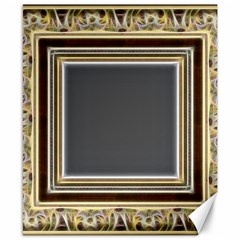 Fractal Classic Baroque Frame Canvas 8  X 10  by Simbadda