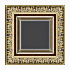 Fractal Classic Baroque Frame Medium Glasses Cloth by Simbadda