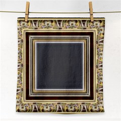 Fractal Classic Baroque Frame Face Towel by Simbadda