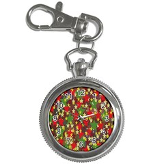 Star Abstract Multicoloured Stars Background Pattern Key Chain Watches by Simbadda