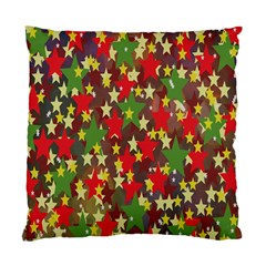 Star Abstract Multicoloured Stars Background Pattern Standard Cushion Case (one Side) by Simbadda