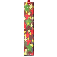 Star Abstract Multicoloured Stars Background Pattern Large Book Marks by Simbadda