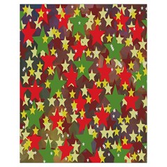 Star Abstract Multicoloured Stars Background Pattern Drawstring Bag (small) by Simbadda