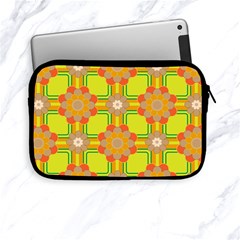 Floral Pattern Wallpaper Background Beautiful Colorful Apple Ipad Mini Zipper Cases by Simbadda