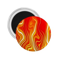 Fire Flames Abstract Background 2 25  Magnets by Simbadda