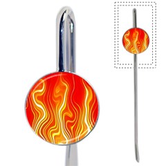 Fire Flames Abstract Background Book Mark