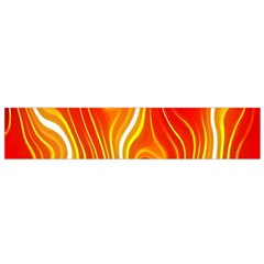 Fire Flames Abstract Background Flano Scarf (small)