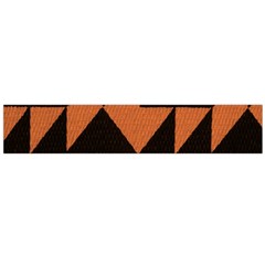 Brown Triangles Background Flano Scarf (large) by Simbadda