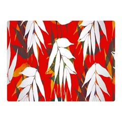 Leaves Pattern Background Pattern Double Sided Flano Blanket (mini)  by Simbadda