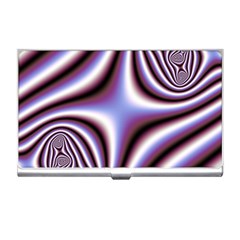 Fractal Background With Curves Created From Checkboard Business Card Holders by Simbadda