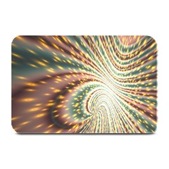 Vortex Glow Abstract Background Plate Mats by Simbadda