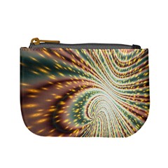 Vortex Glow Abstract Background Mini Coin Purses by Simbadda