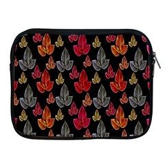 Leaves Pattern Background Apple Ipad 2/3/4 Zipper Cases by Simbadda