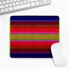 Fiestal Stripe Bright Colorful Neon Stripes Background Large Mousepads by Simbadda