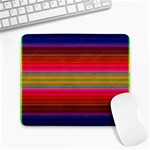 Fiestal Stripe Bright Colorful Neon Stripes Background Large Mousepads Front