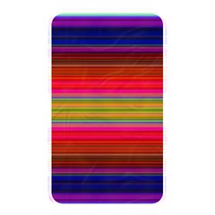 Fiestal Stripe Bright Colorful Neon Stripes Background Memory Card Reader by Simbadda