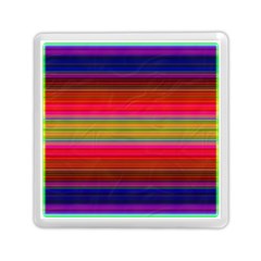 Fiestal Stripe Bright Colorful Neon Stripes Background Memory Card Reader (square)  by Simbadda