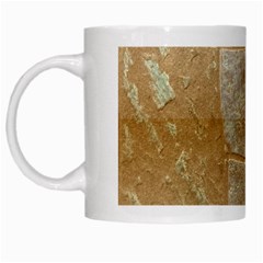 Texture Of Ceramic Tile White Mugs by Simbadda