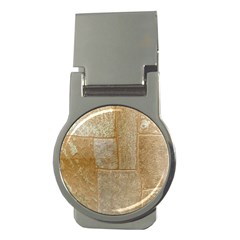 Texture Of Ceramic Tile Money Clips (round)  by Simbadda