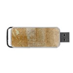 Texture Of Ceramic Tile Portable USB Flash (One Side) Front