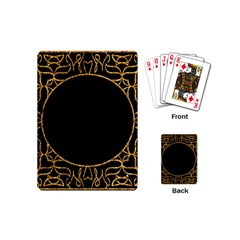 Abstract  Frame Pattern Card Playing Cards (mini)  by Simbadda