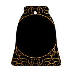 Abstract  Frame Pattern Card Bell Ornament (two Sides) by Simbadda