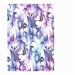 Floral Pattern Background Small Garden Flag (two Sides) by Simbadda