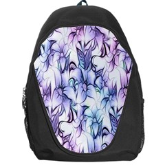 Floral Pattern Background Backpack Bag by Simbadda