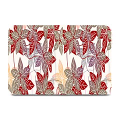 Floral Pattern Background Plate Mats by Simbadda